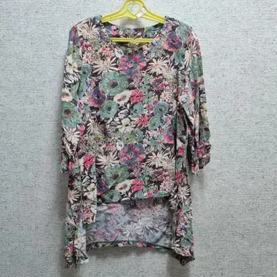 ㄴ262 여성 언발란스 인견 블라우스