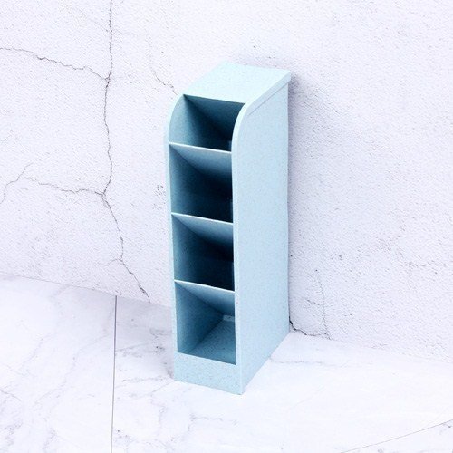 새 하늘색 미용 용품 정리함 가위 정리 헤어 보관 수납 디자이너 미니