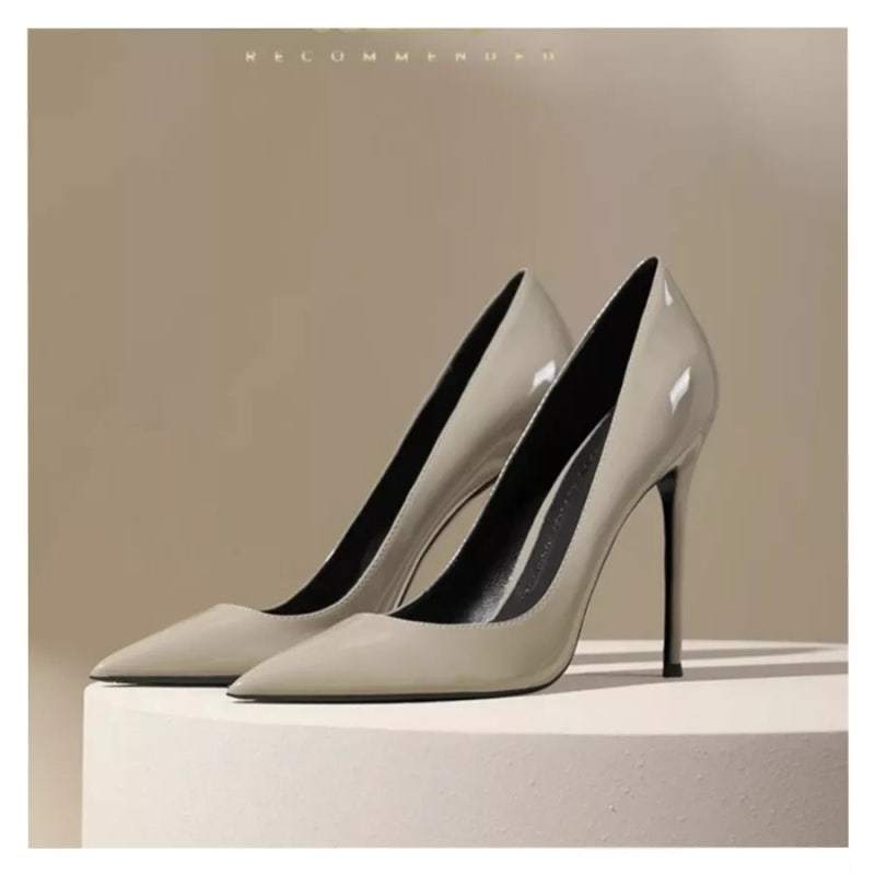 여성가죽하이힐 220~245 포인티드토 6/7/8/9/10cm