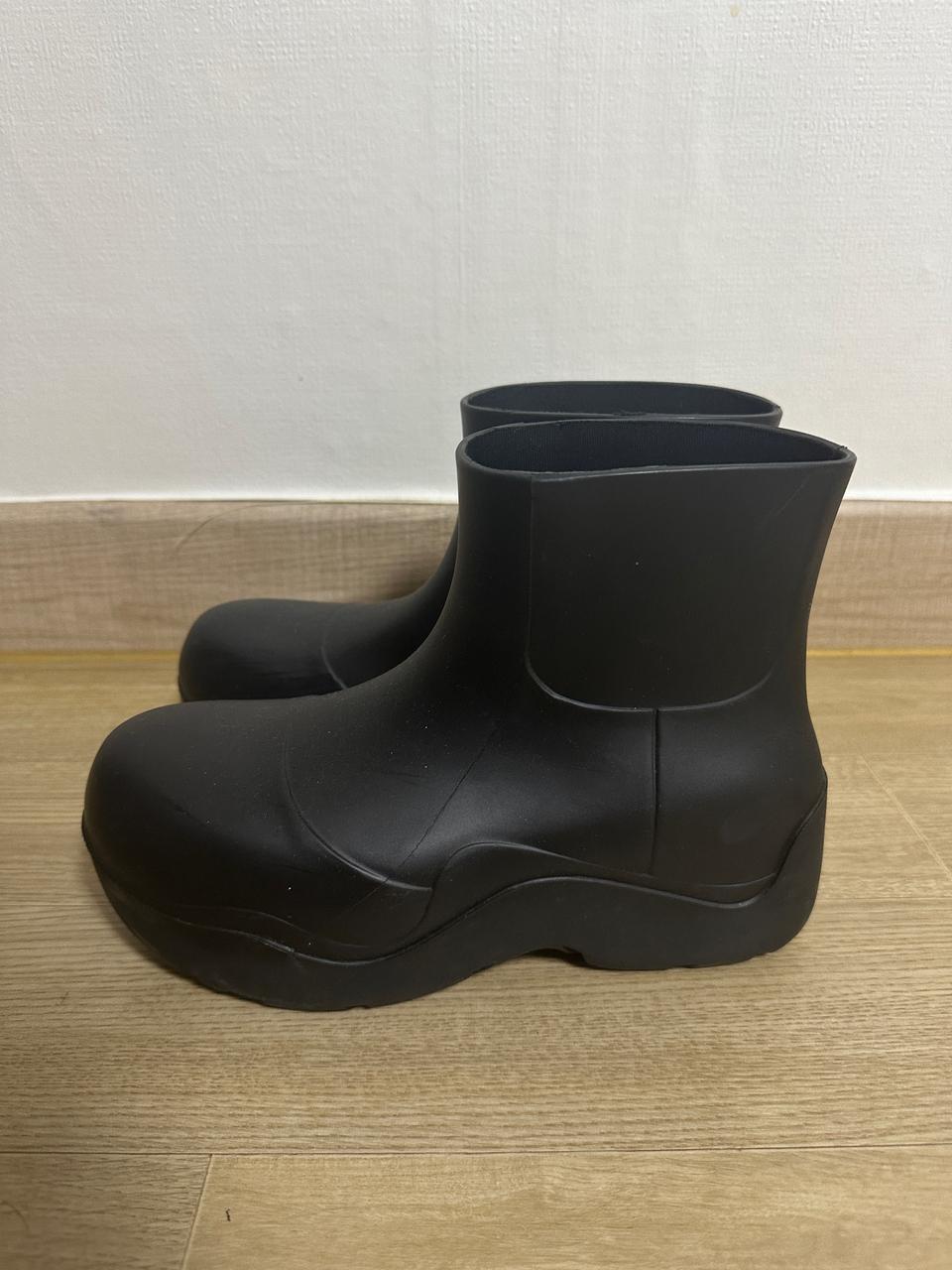 보테가베네타 퍼들앵클 부츠