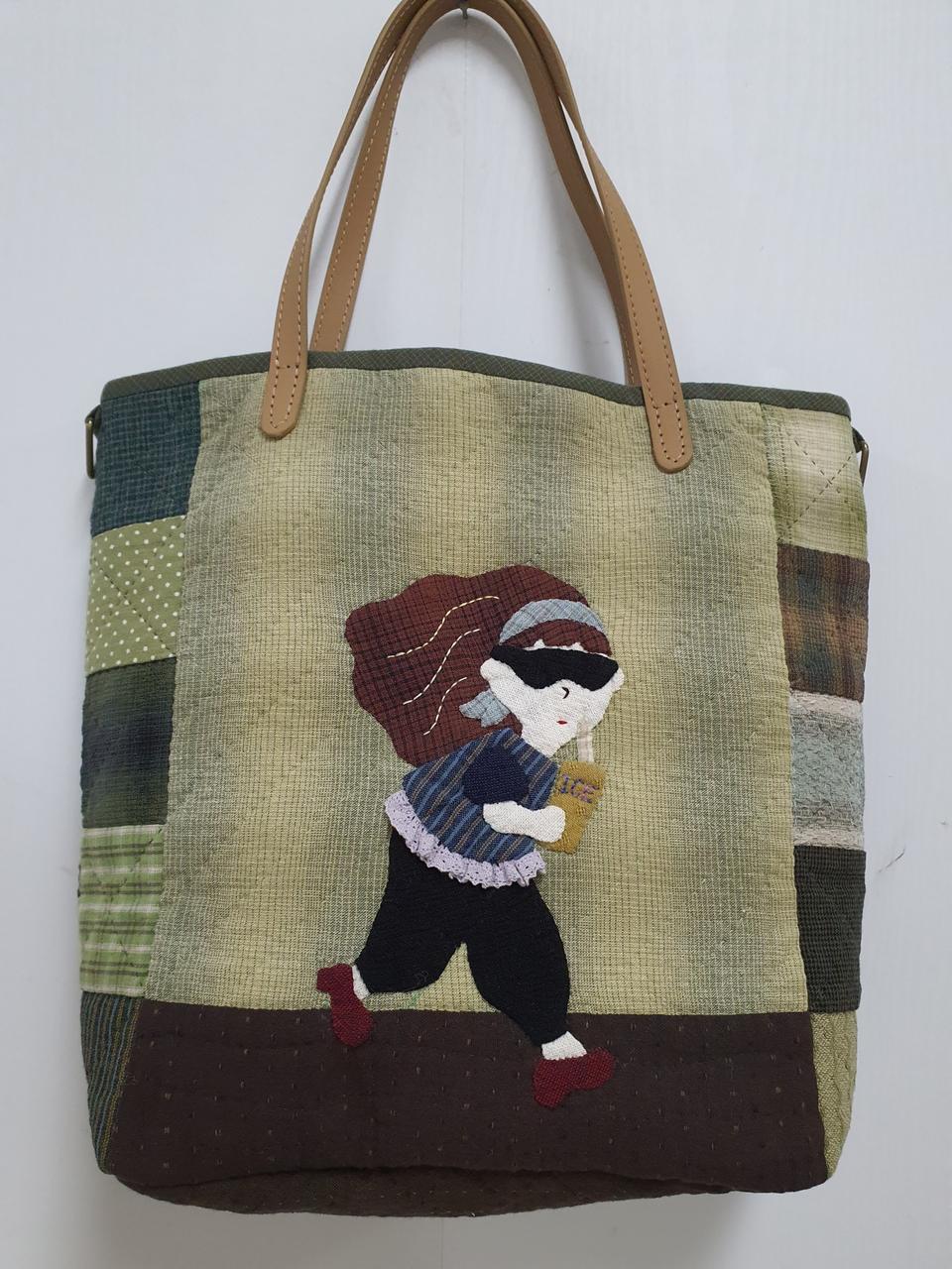 퀼트 토트백(숄더&크로스백)완성품