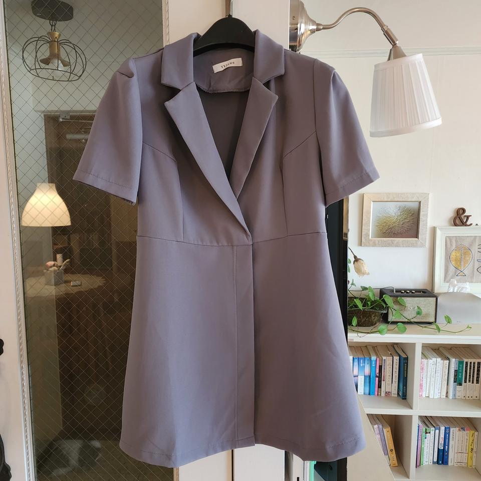 원피스형 반소매 자켓