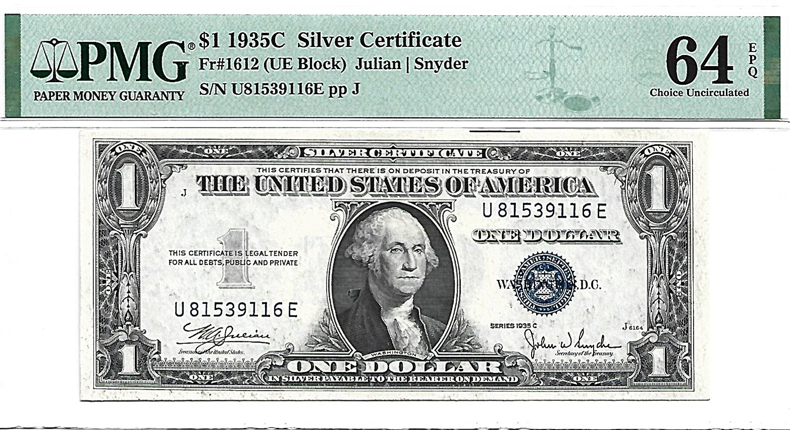 ●상품번호-가295●미국 1935년 1 pmg64