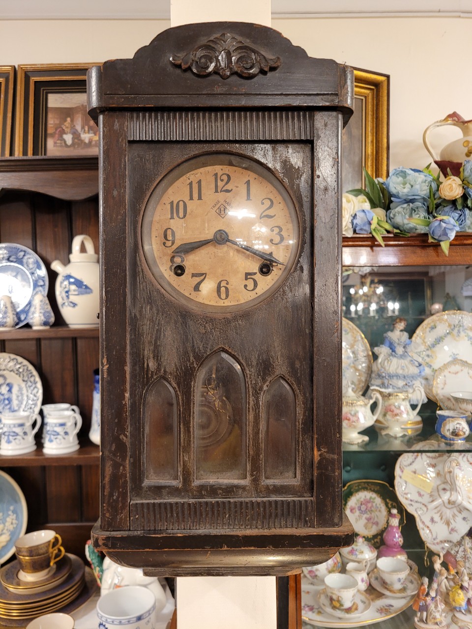 앤틱 빈티지 일본 괘종시계 엔틱