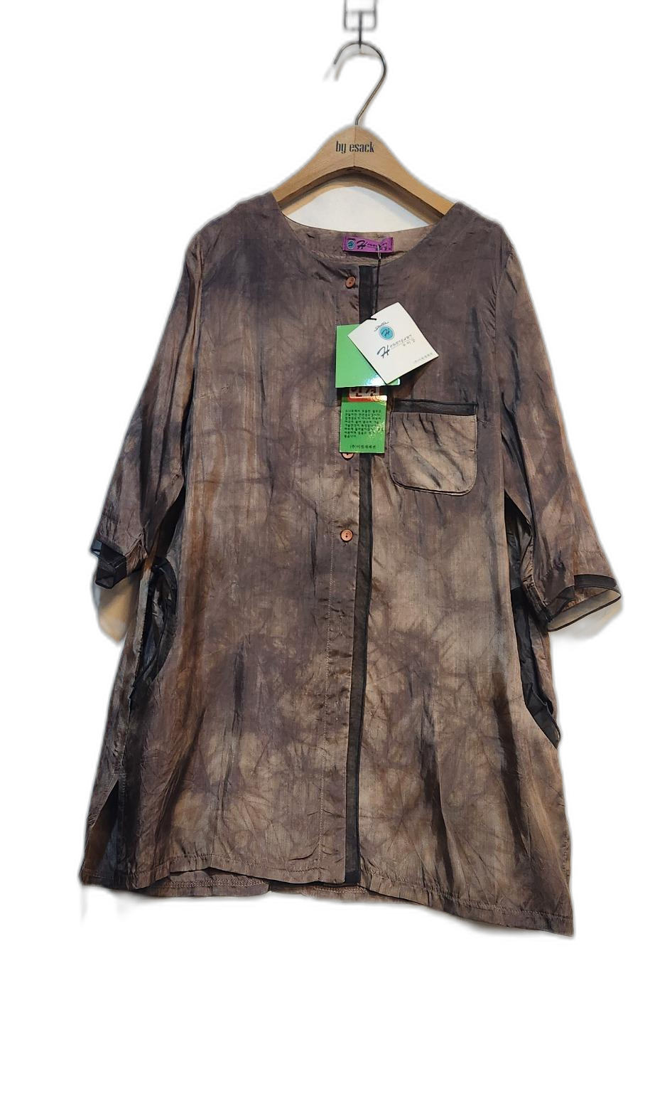 [새옷] 우비강 인견 블라우스 66~77사이즈