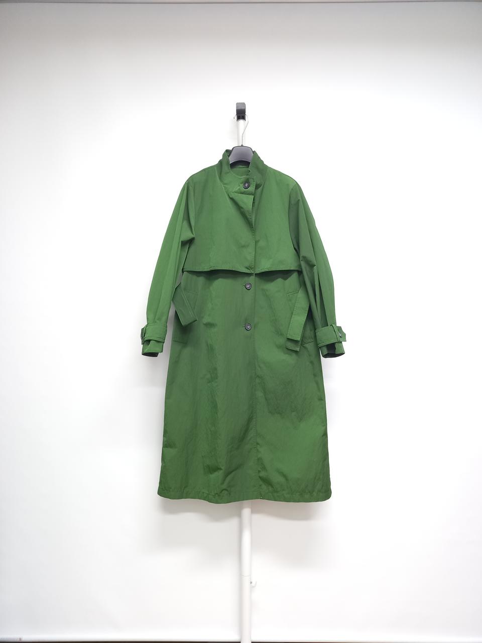 발렌시아 춘추 홀겹 맥시 롱 트렌치코트 66