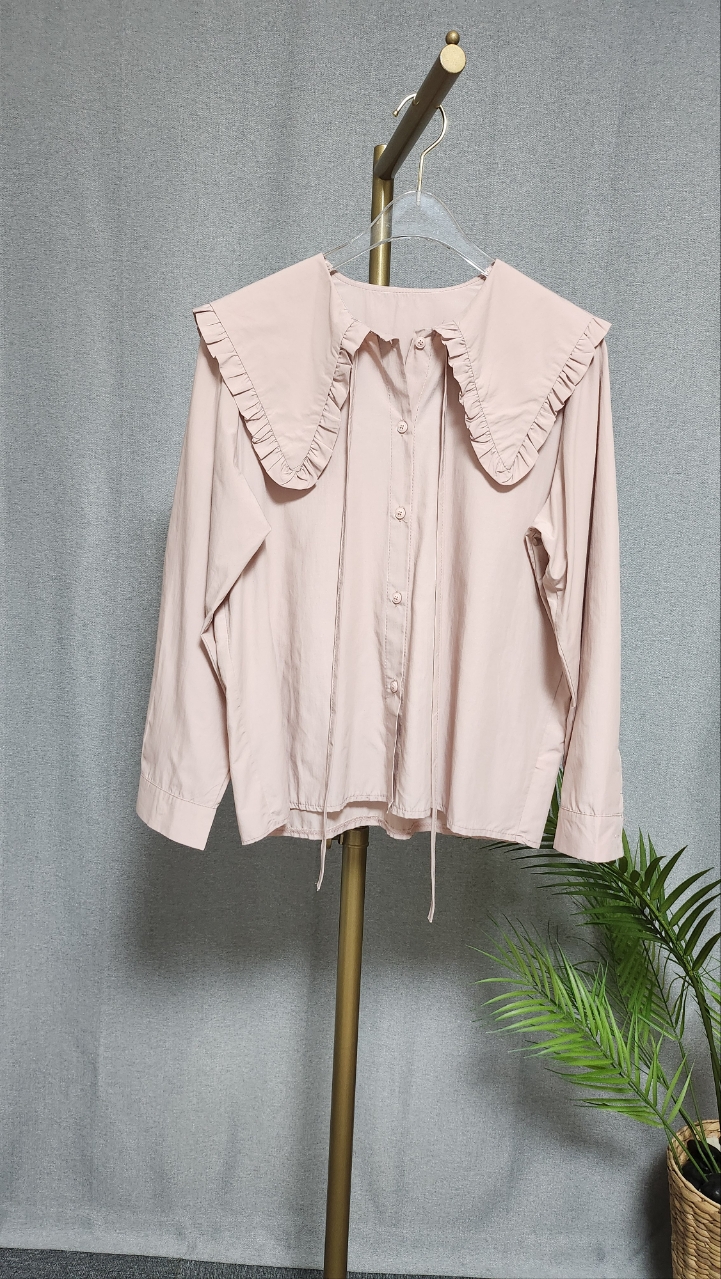 ✅프릴 빅카라 블라우스 특가❗❗