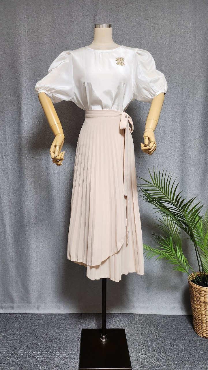 기계주름 랩 스커트✅ 수량1 특가❗❗