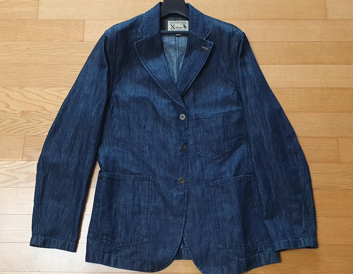 데님 블레이저 새상품 (직거래 폰뱅킹만 가능 네고불가❌