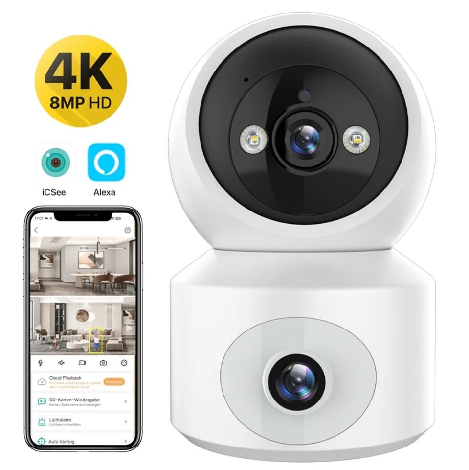 듀얼 스크린 AI 보안 CC 카메라