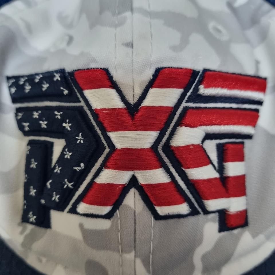 pxg타공자수로고 골프모자