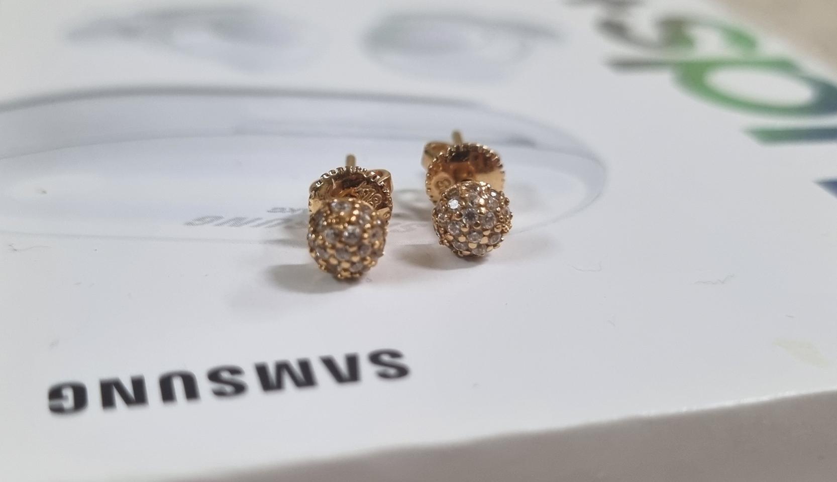 18k볼귀걸이 새제품