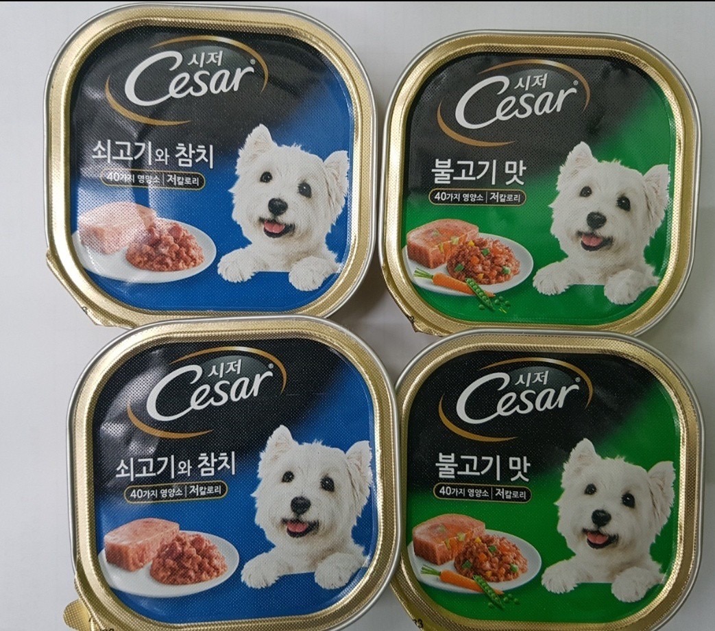 시자쇠고기참치+불고기맛 4개