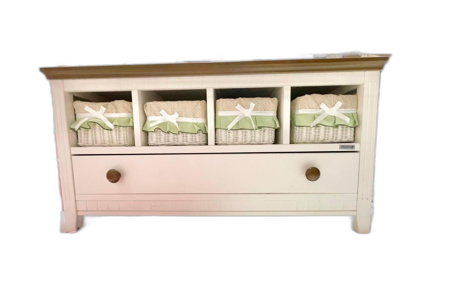 에보니아 라탄수납장/티비다이/벤치/프로방스/거실장