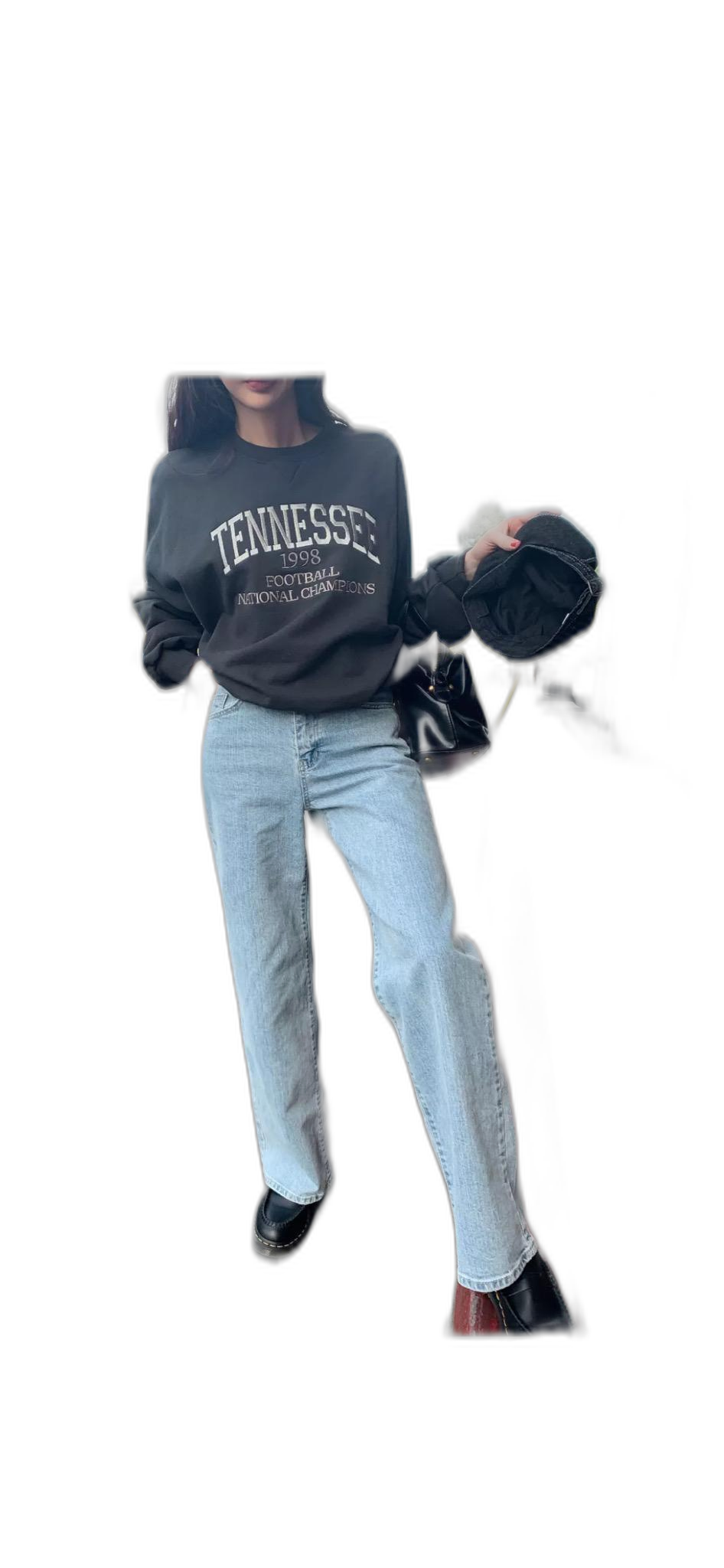 모코블링 자수맨투맨