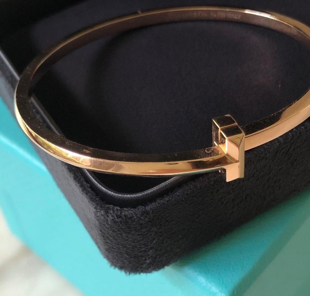 티파니앤코 네로우뱅글팔찌