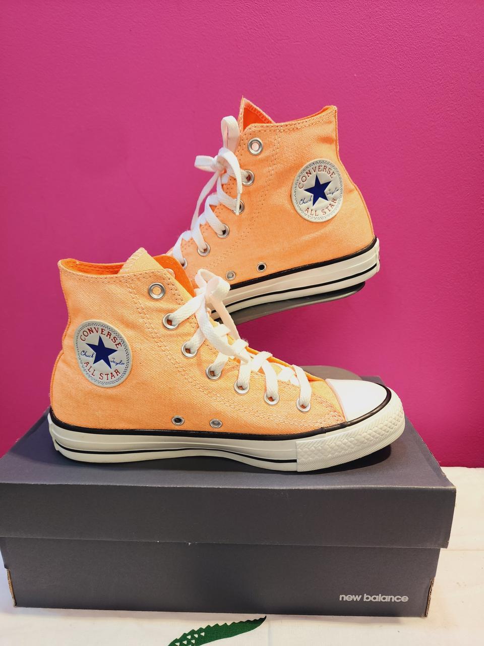 컨버스 올스타오렌지하이탑240/상태굿
