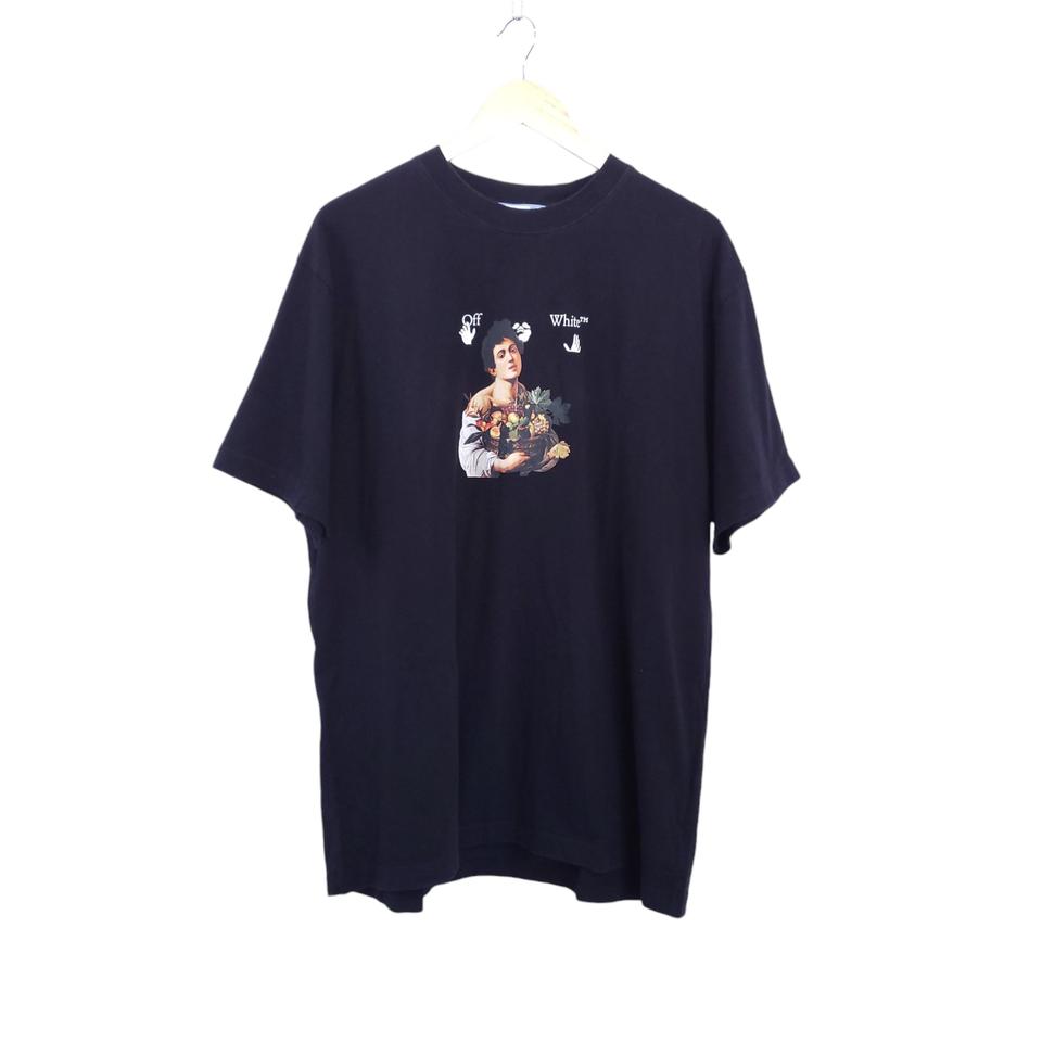 오프화이트 오버핏 카라바지오 S