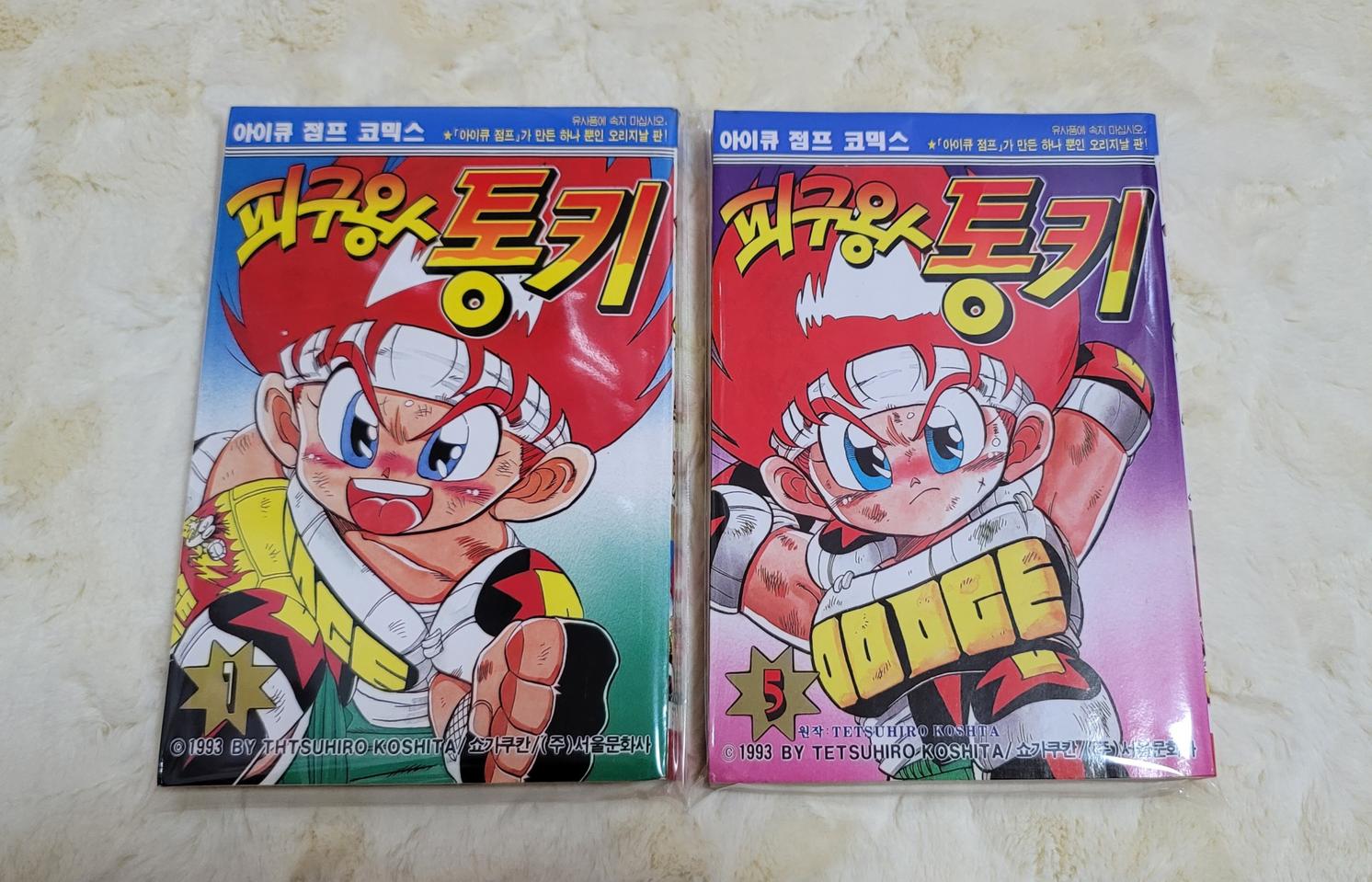 피구왕 통키 만화책