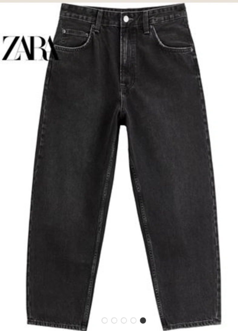 자라 남성 스트레이트 크롭진 34 size