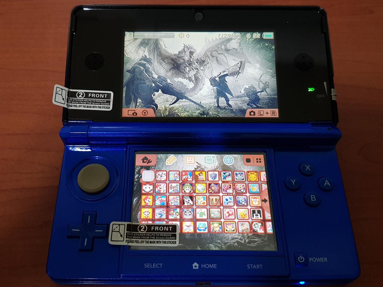 닌텐도 3DS 코발트 블루 256G