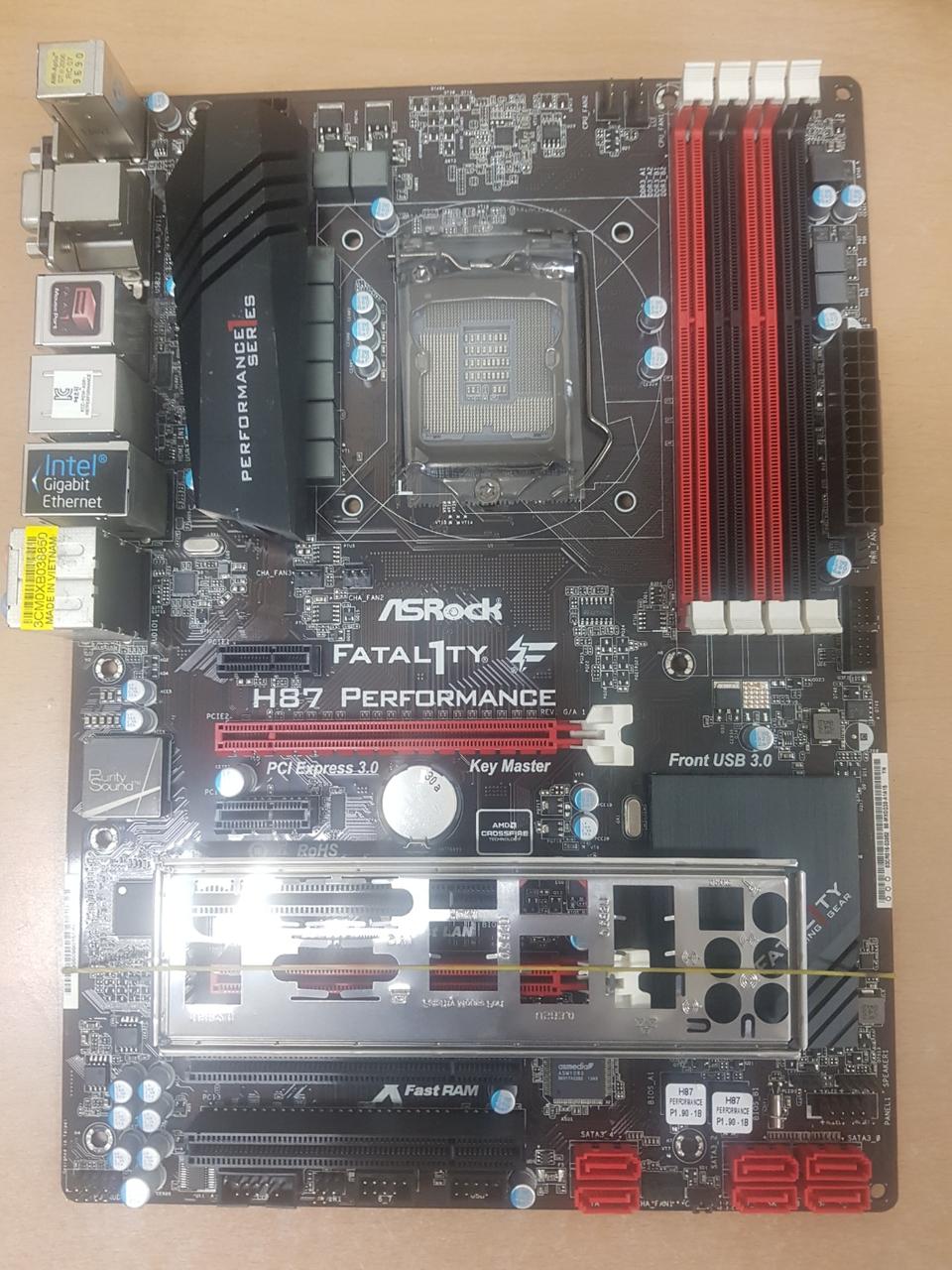 에즈락 메인보트 H87 PERFORMANCE 판매합니다