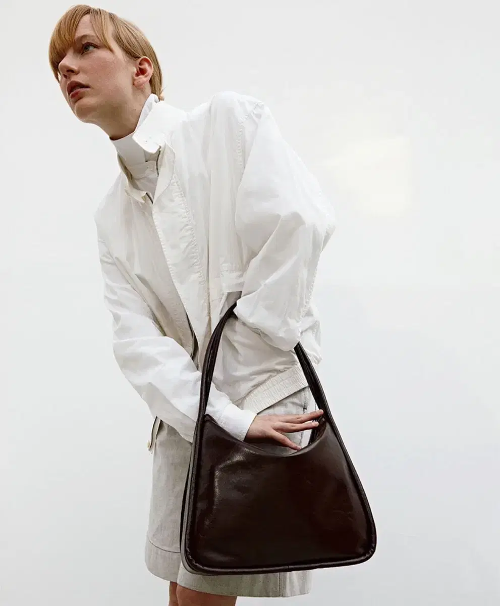 여밈 ridge bag brown