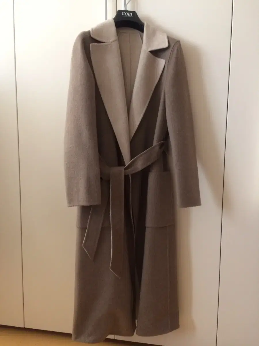 고비 캐시미어 양면 롱코트(새제품)