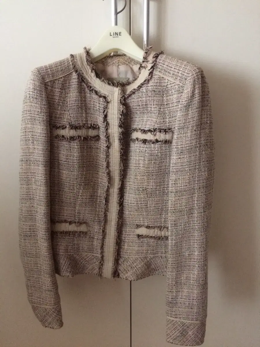 나인식스 트위드 자켓