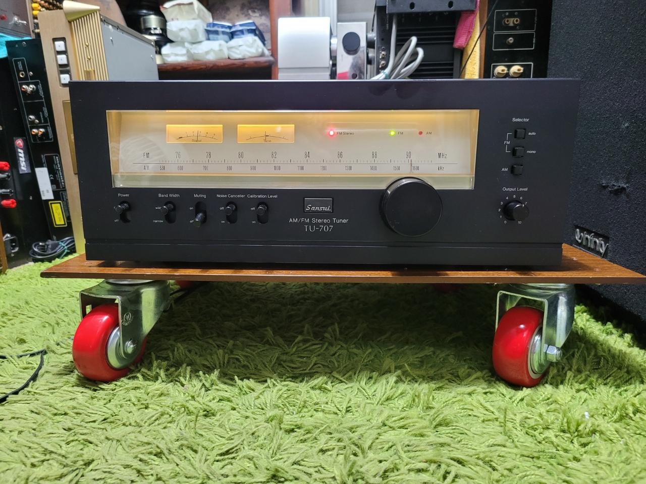 산수이 TU 707 튜너  110V