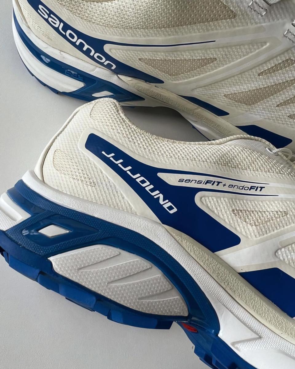 [280] 살로몬 x JJJ자운드 XT-윙스 2 화이트 라피스 블루