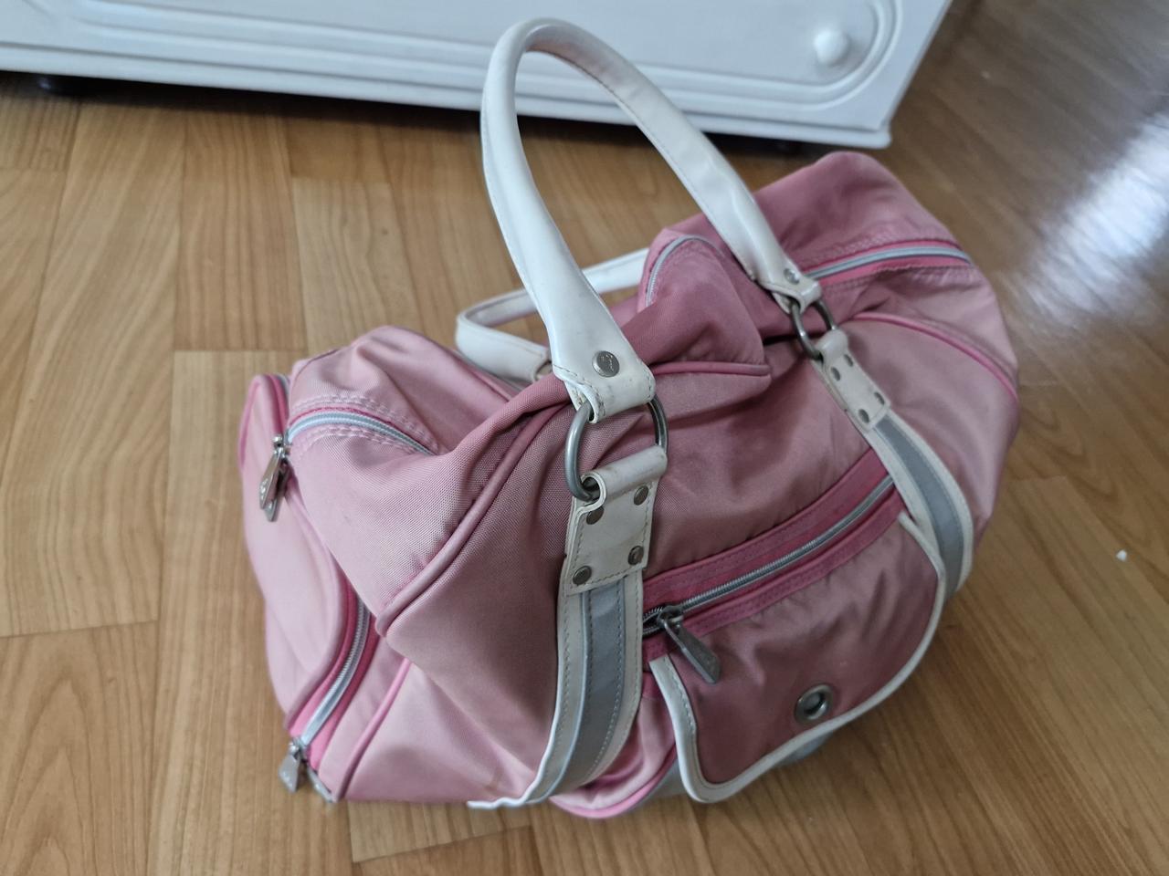 BEAN POLE 여성용 골프가방 보스턴백 빈티지 (분홍색)