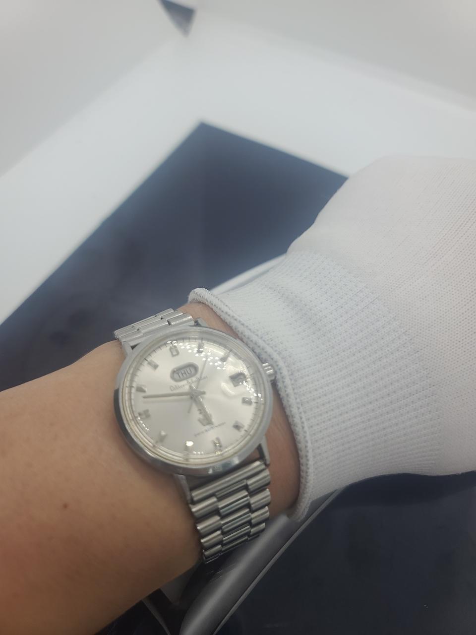 빈티지 시티즌 남성 자동 메탈 시계