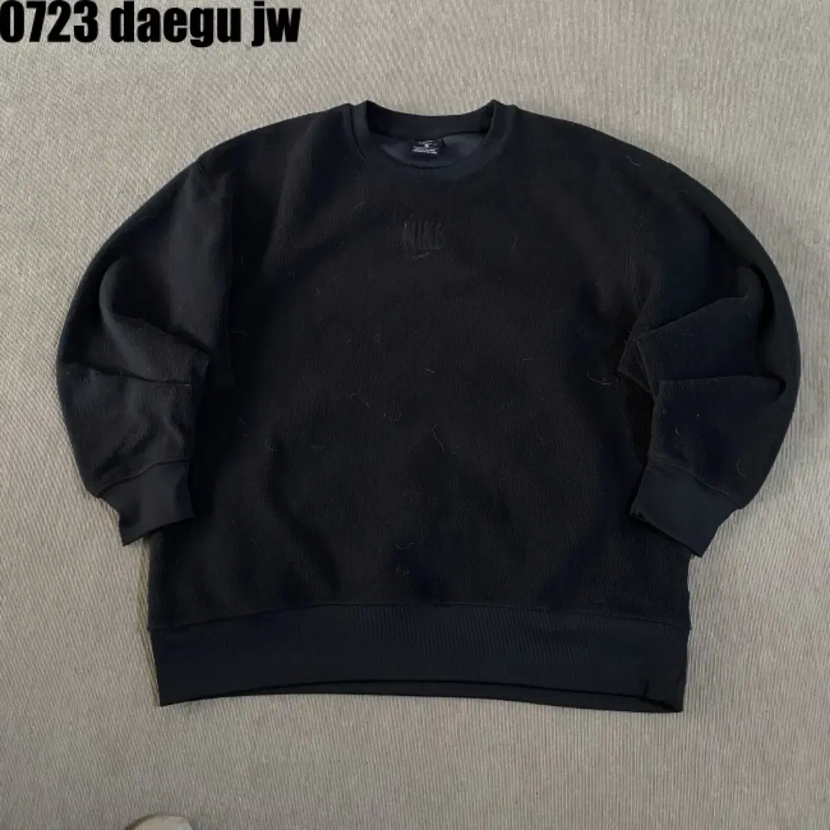 나이키 플리스 맨투맨