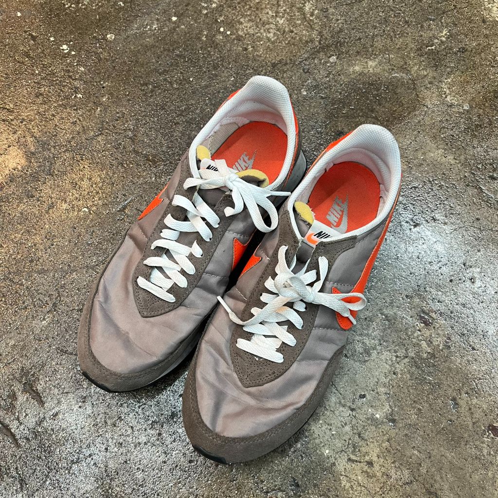 [중고] 290 나이키 와플트레이너 2 문파슬 오렌지 빅사이즈 스니커즈