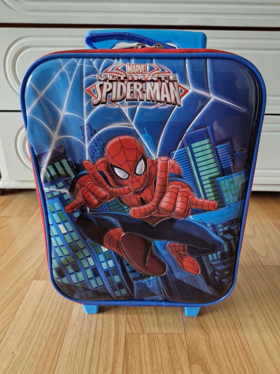 마블 스파이더맨 소형 여행용 가방 캐리어 어린이용 소풍 가방