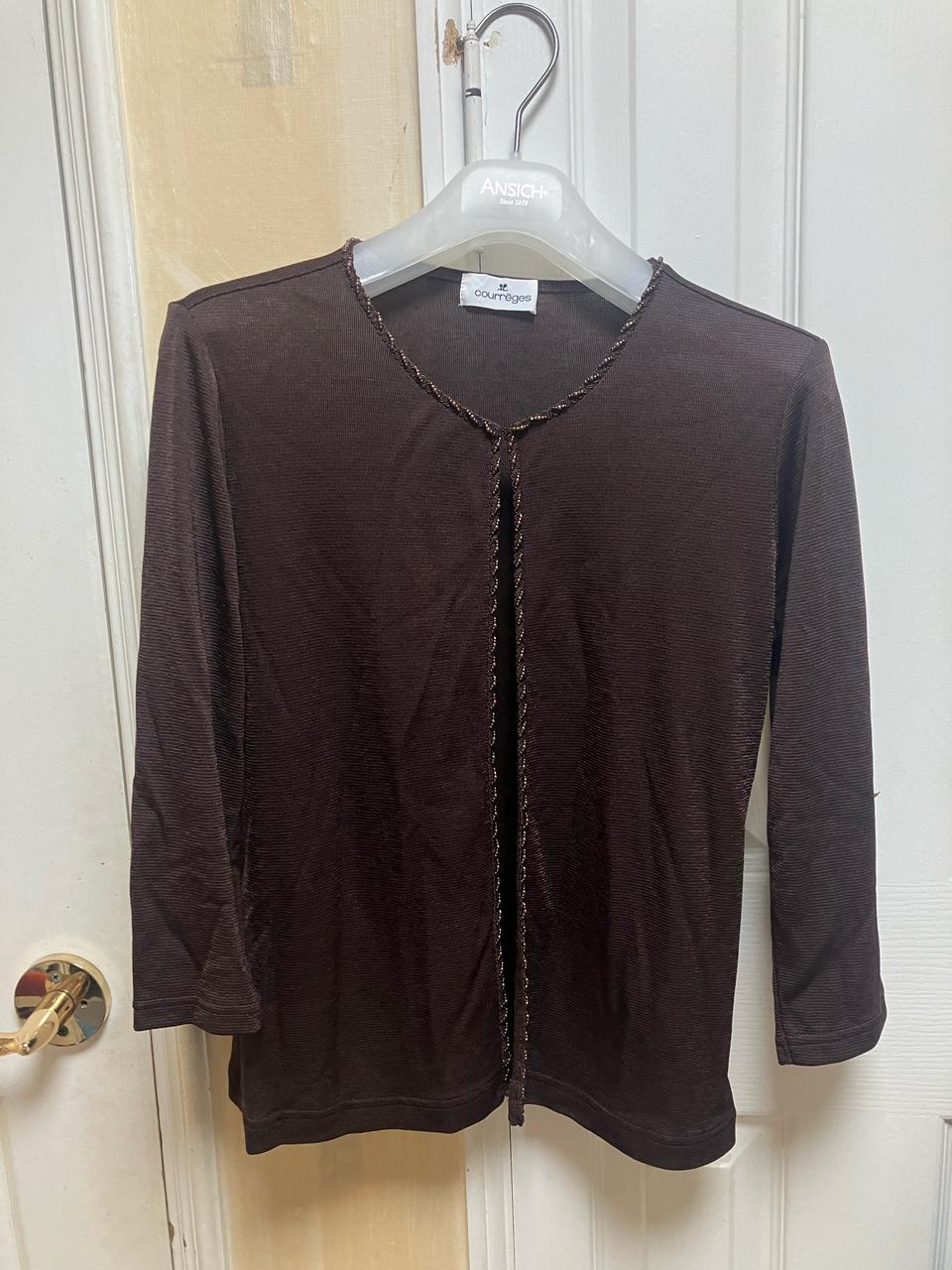 꾸레쥬 쿠레쥬 여름 니트 가디건