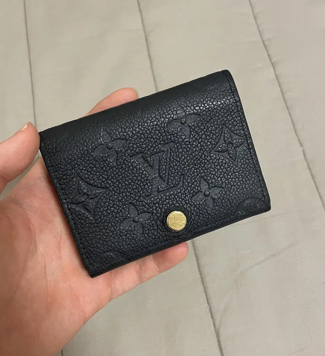 [정품]루이비통 앙프렝뜨 비즈니스 카드 중지갑