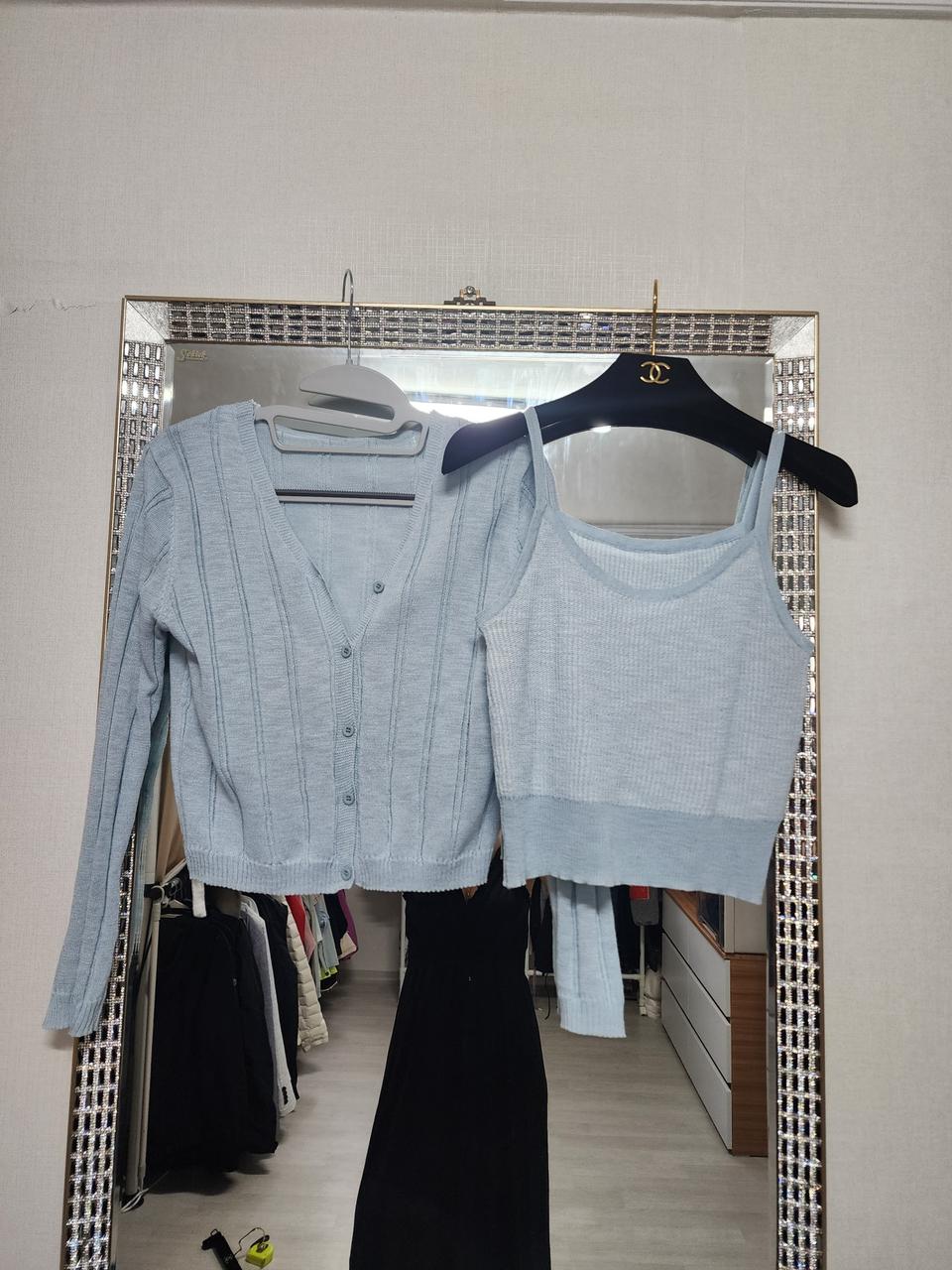 투피스나시+가디건세트