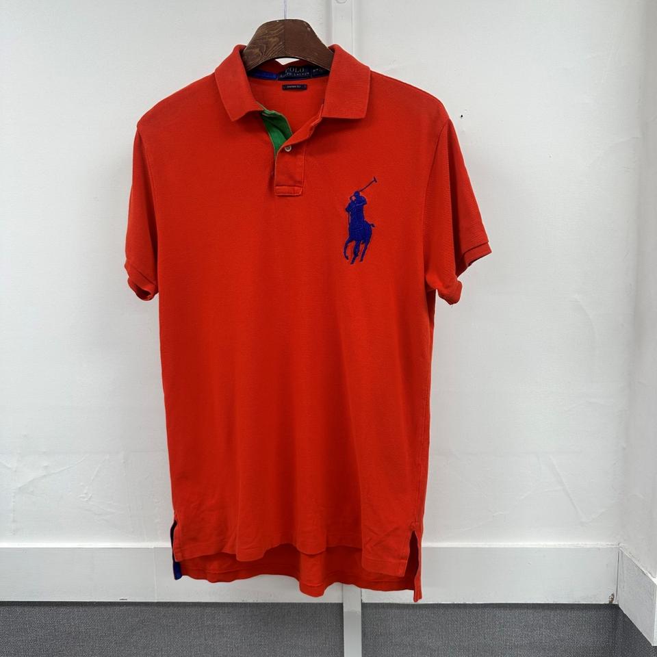 [95] 폴로 랄프로렌 커스텀핏 빅포니 반팔 카라 티셔츠 신형택 #243