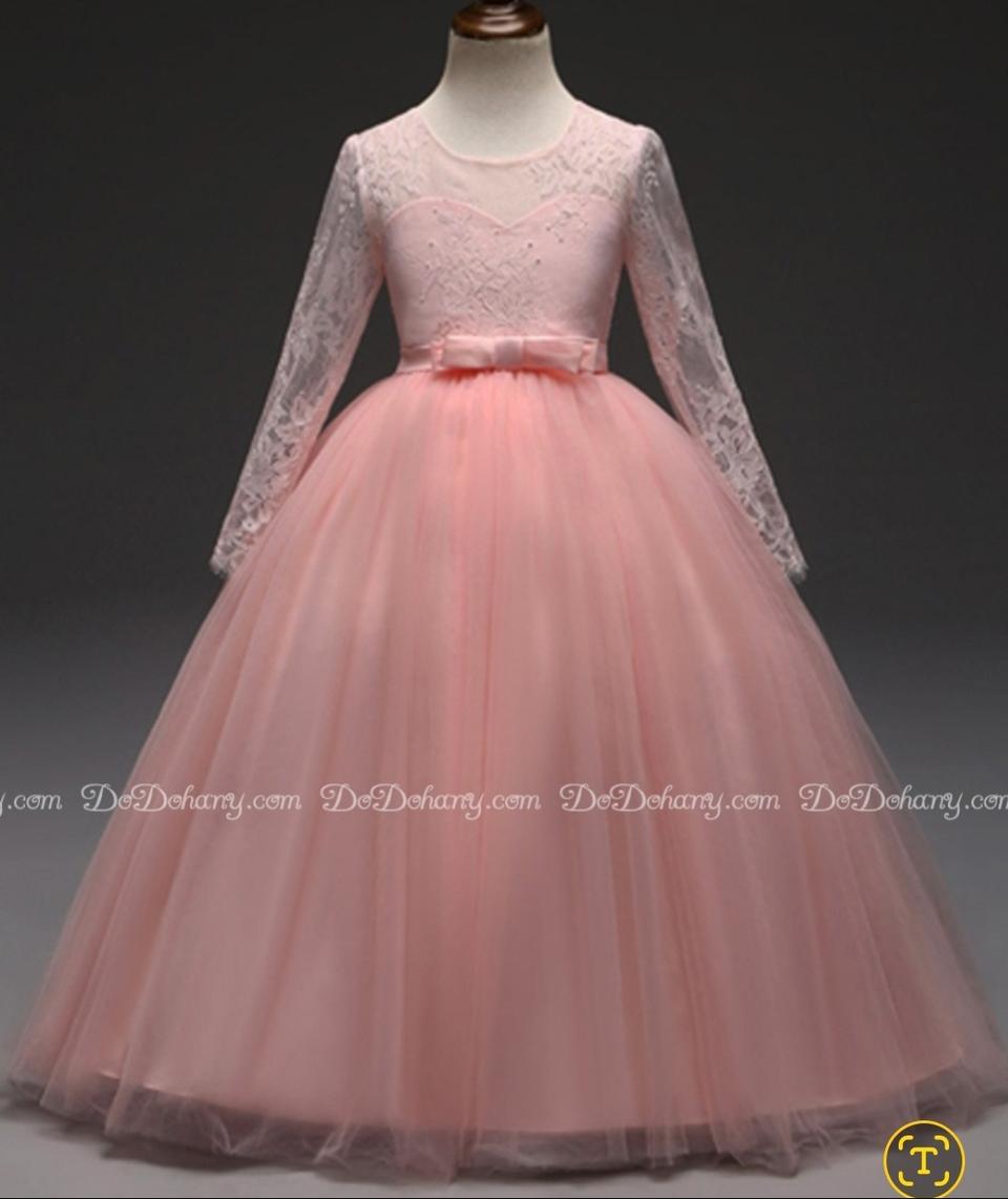 여아 롱 드레스 엘라진