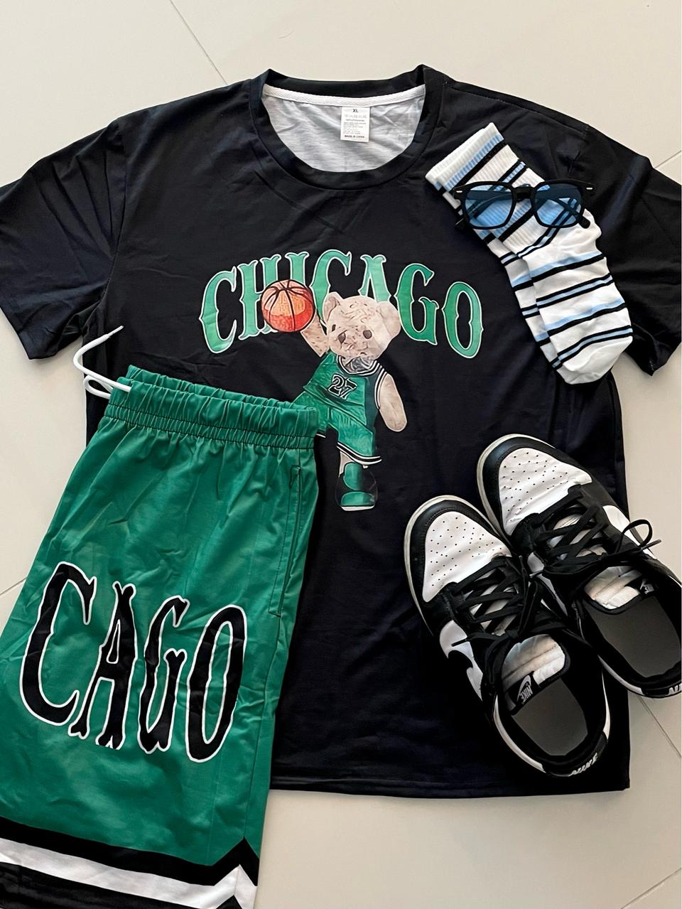 빈티지시카고츄리닝세트(양말포함)