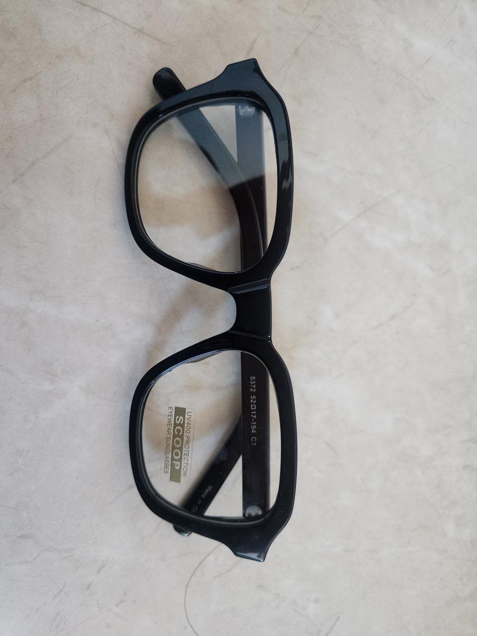 새상품뿔테uv400자외선차단안경