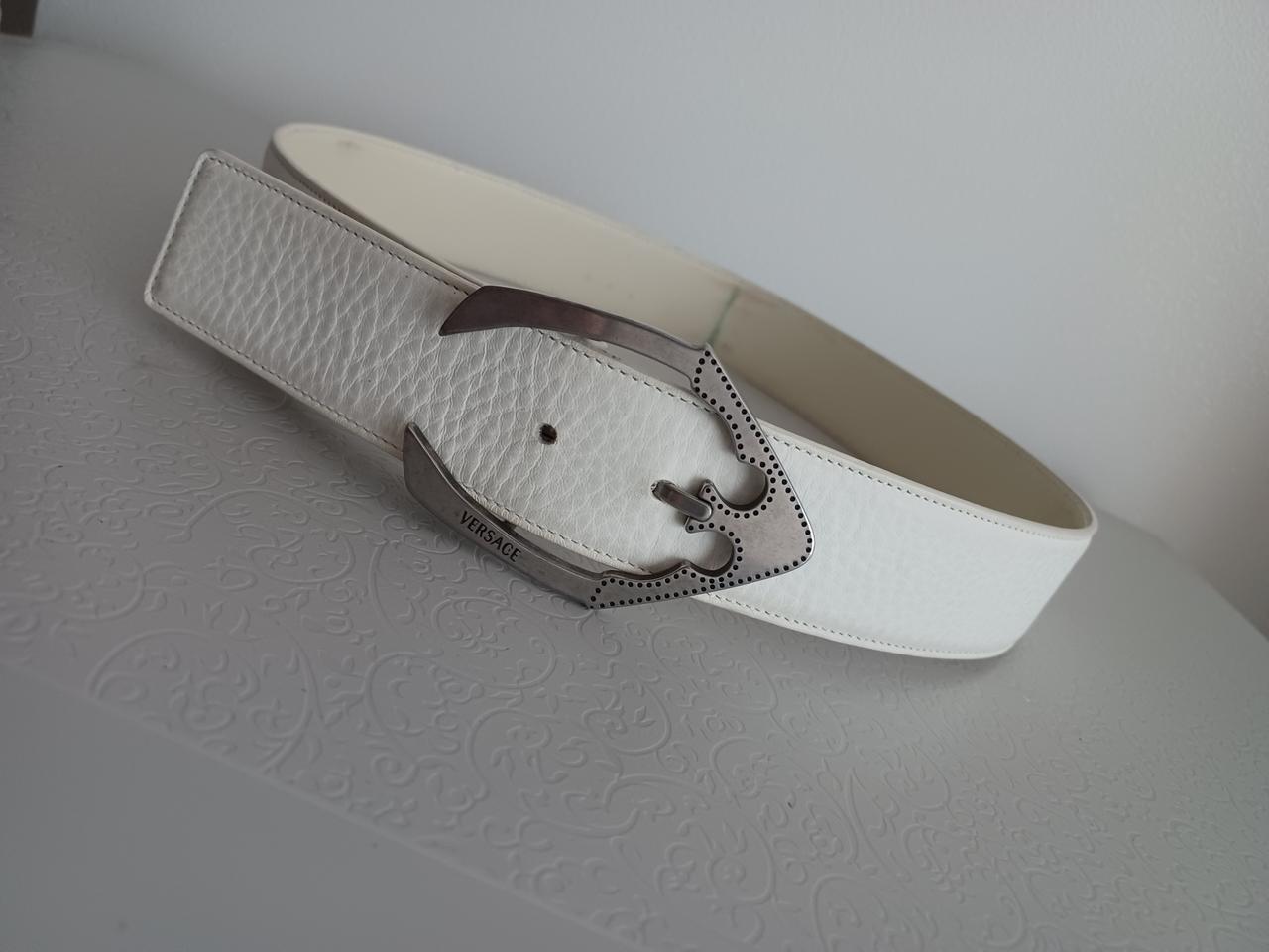 지아니 베르사체 여성 가죽벨트 정품 입니다