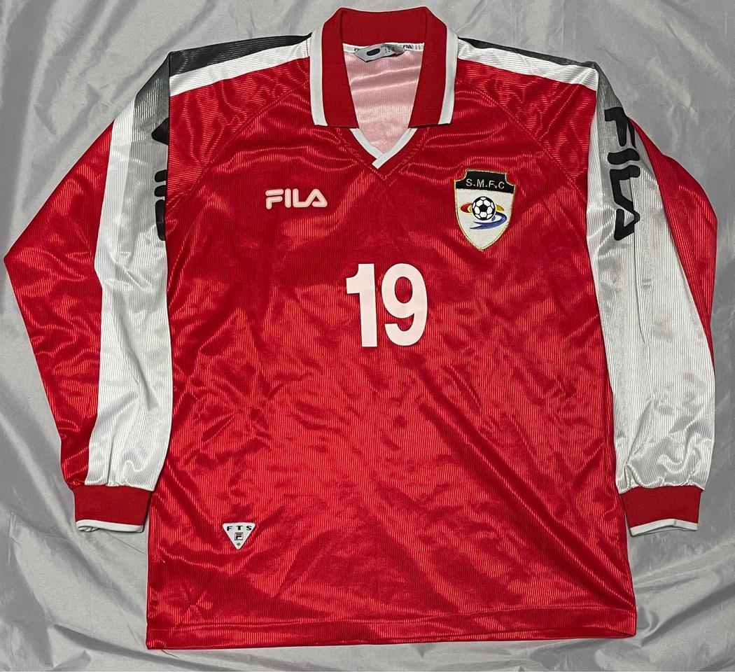 90-00s 휠라 빈티지 유니폼 사커저지 XL