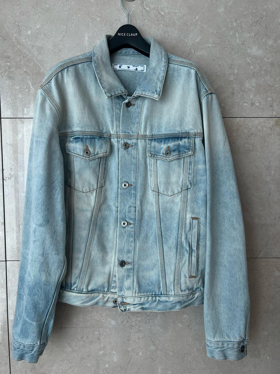 오프화이트 데님 자켓 (백화점판)