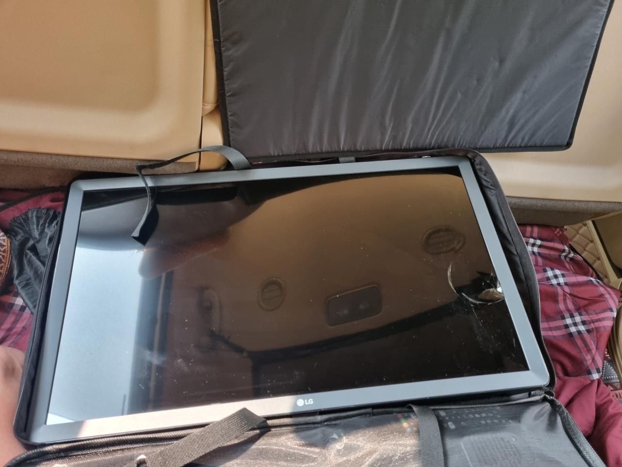 엘지 룸앤티비 28TN525S액정파손..부품용구매 또