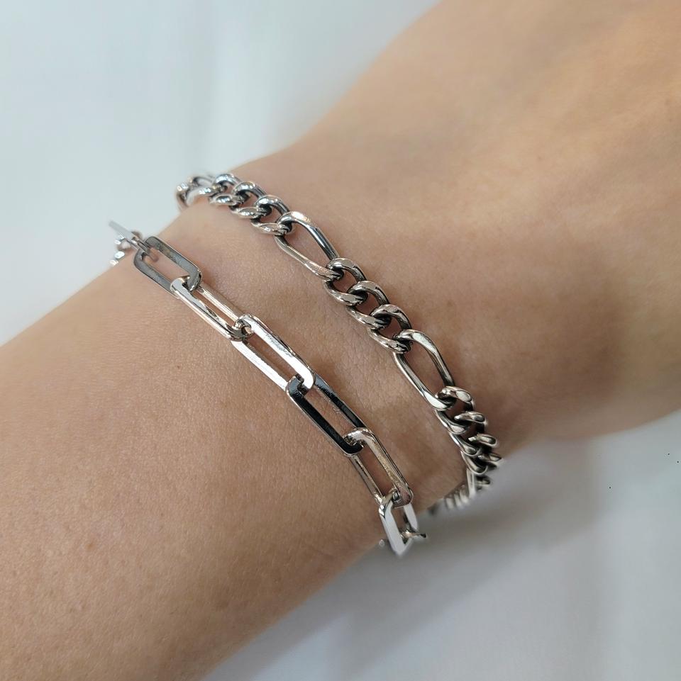 은팔찌 2개세트. 전체실버925. 택배무료