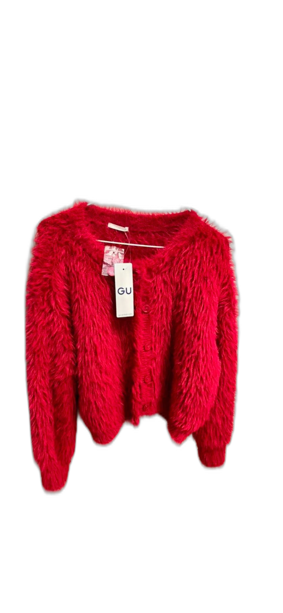 Gu 털 가디건 새상품