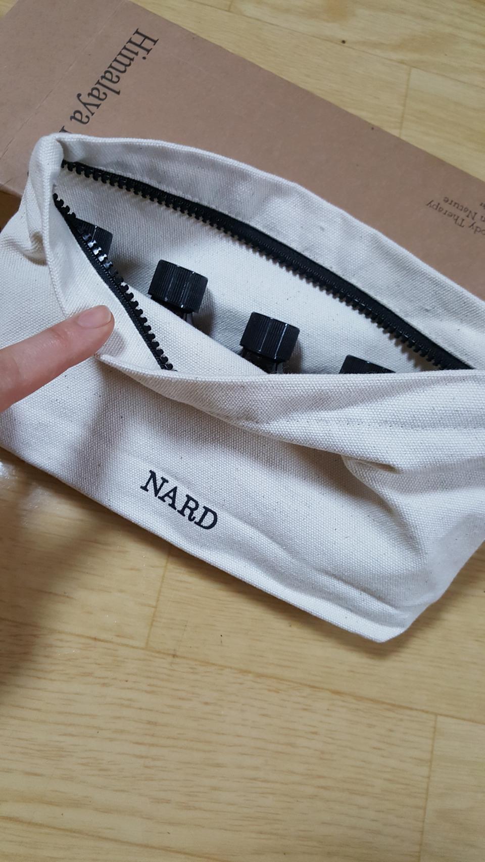 새상품) 부케가르니 나드 헤어 바디 5종 +  파우치